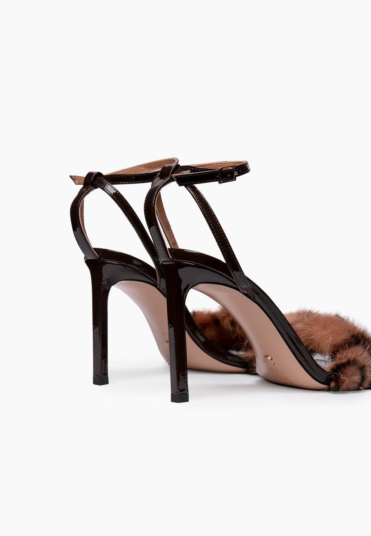Black Fur Heels
