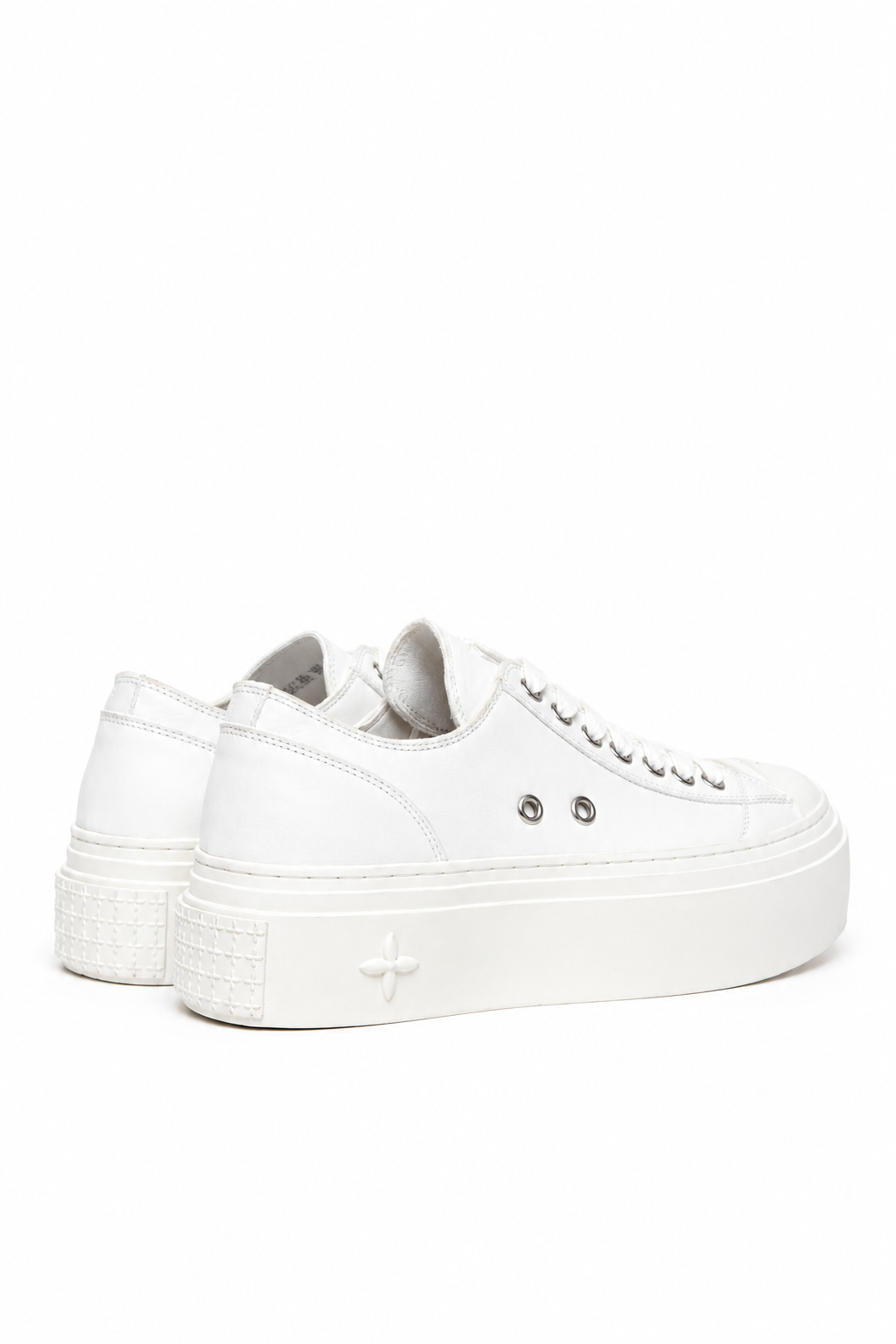 White Platform Sneakers