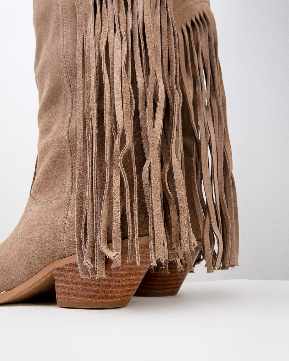 Fringe Suede Boots