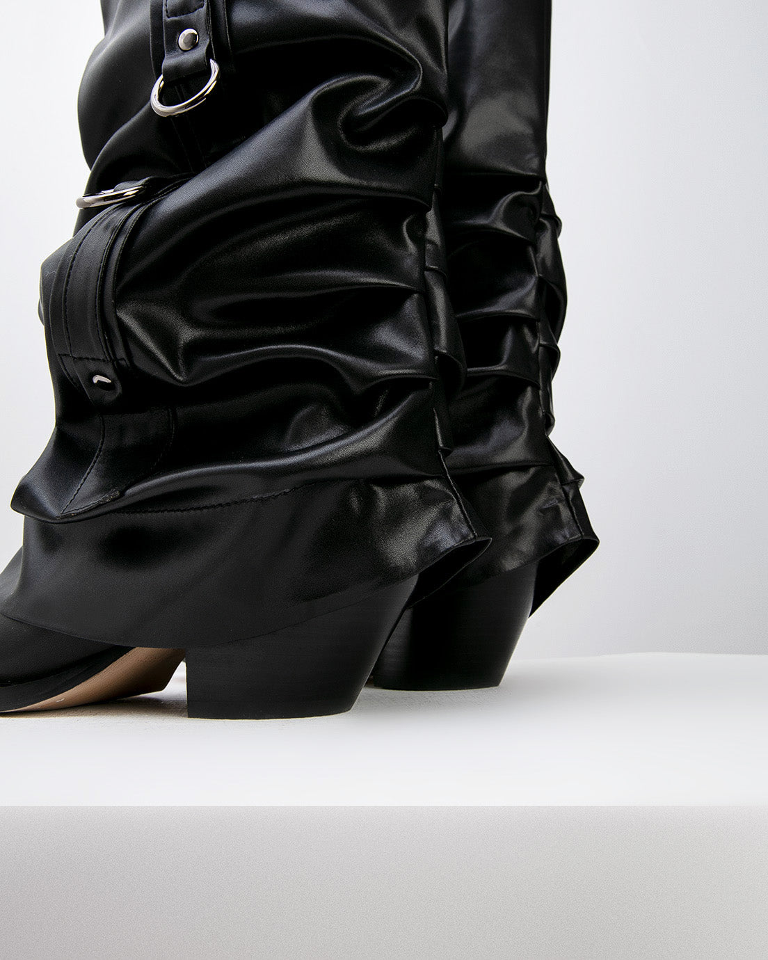 Black Slouch Boots