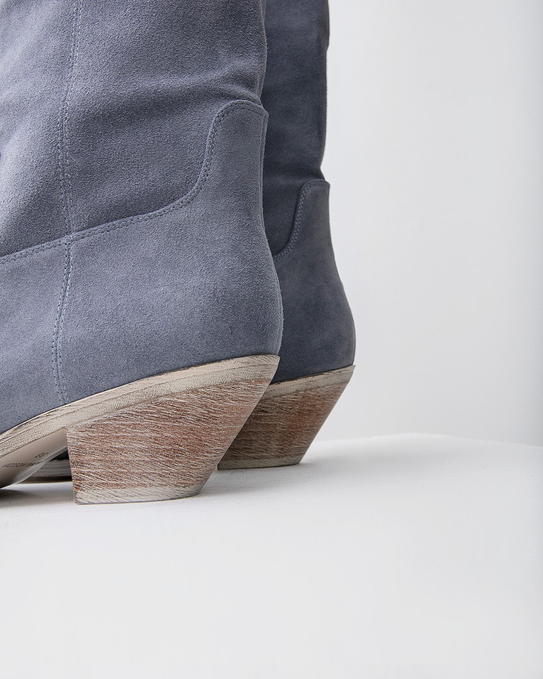 Blue Suede Boots