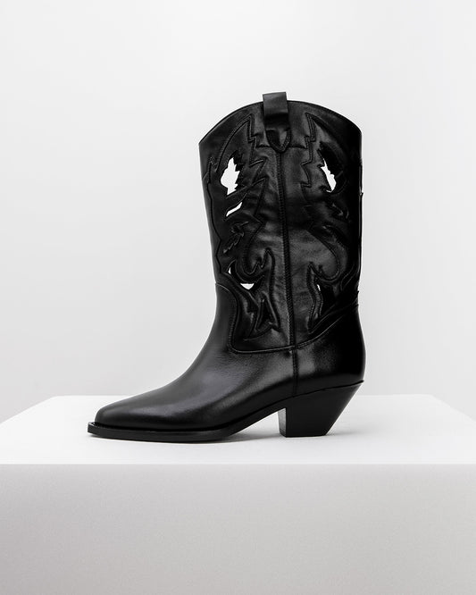 Black Cowboy Boots