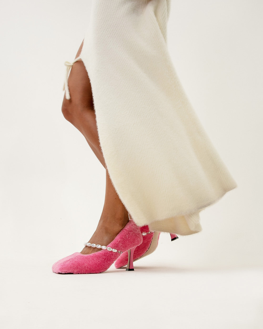 Pink Pearl Heels