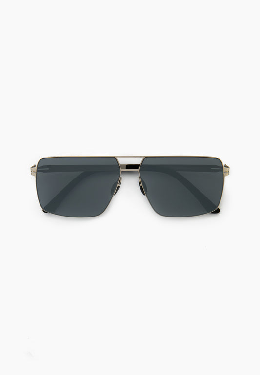 Silver Geometric Sunglasses