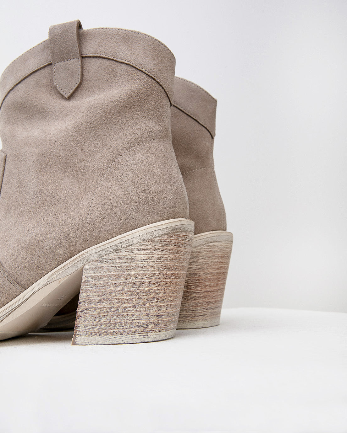 Taupe Suede Boots