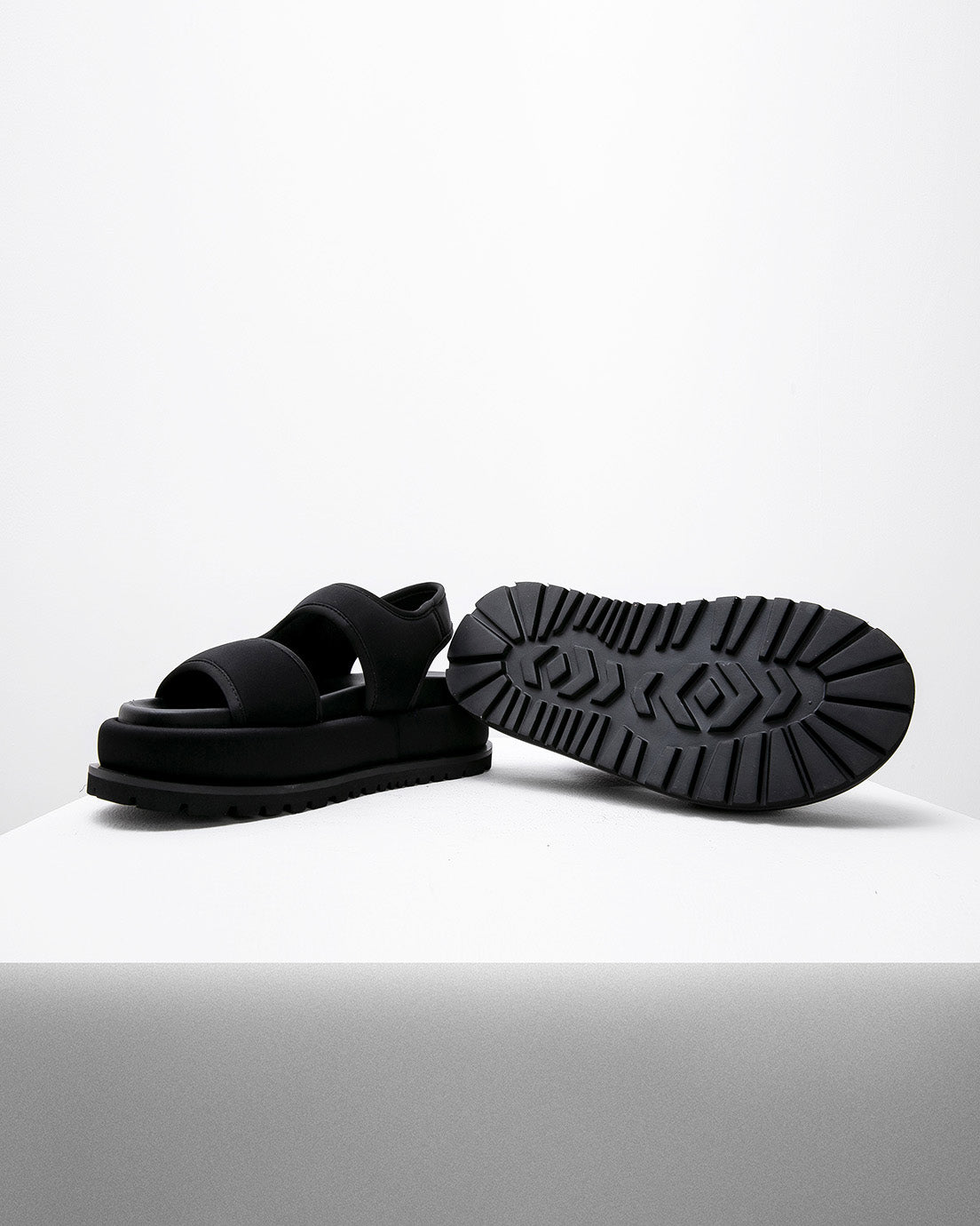 Black Platform Sandals