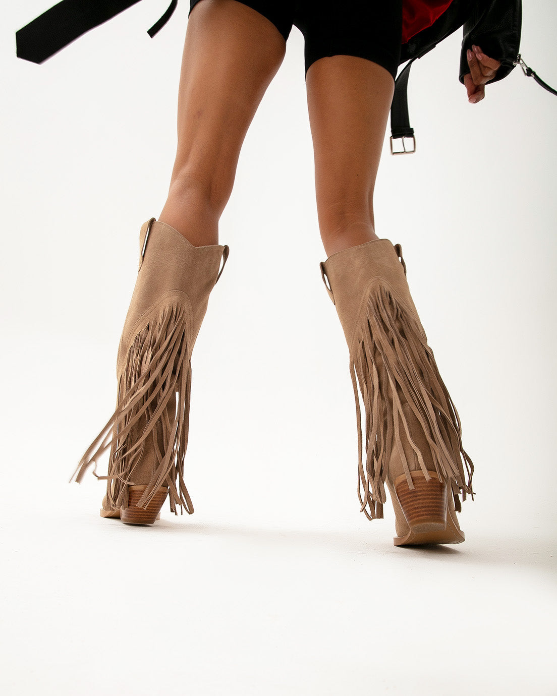 Fringe Suede Boots