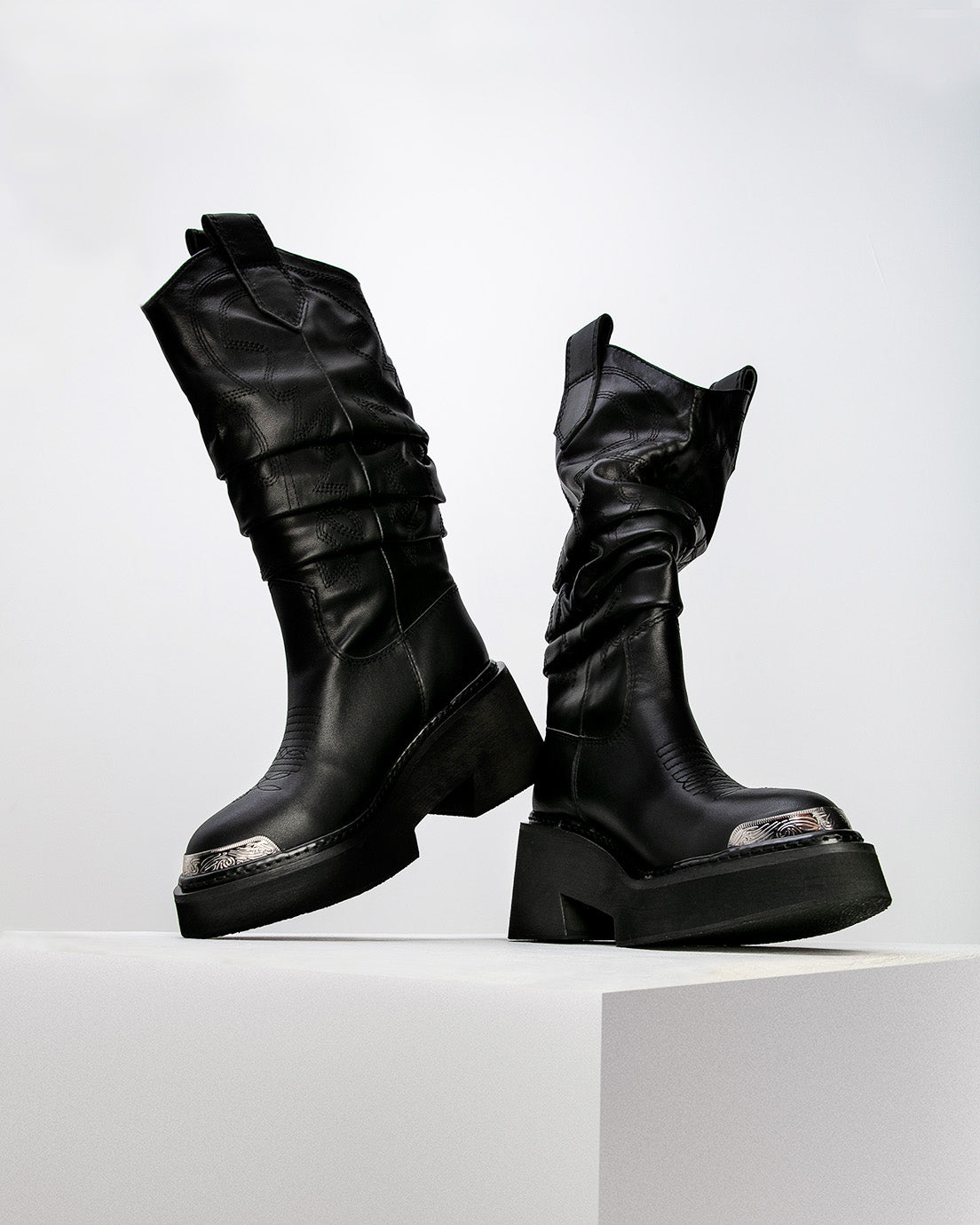 Black High Boots