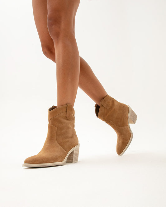 Tan Suede Boots
