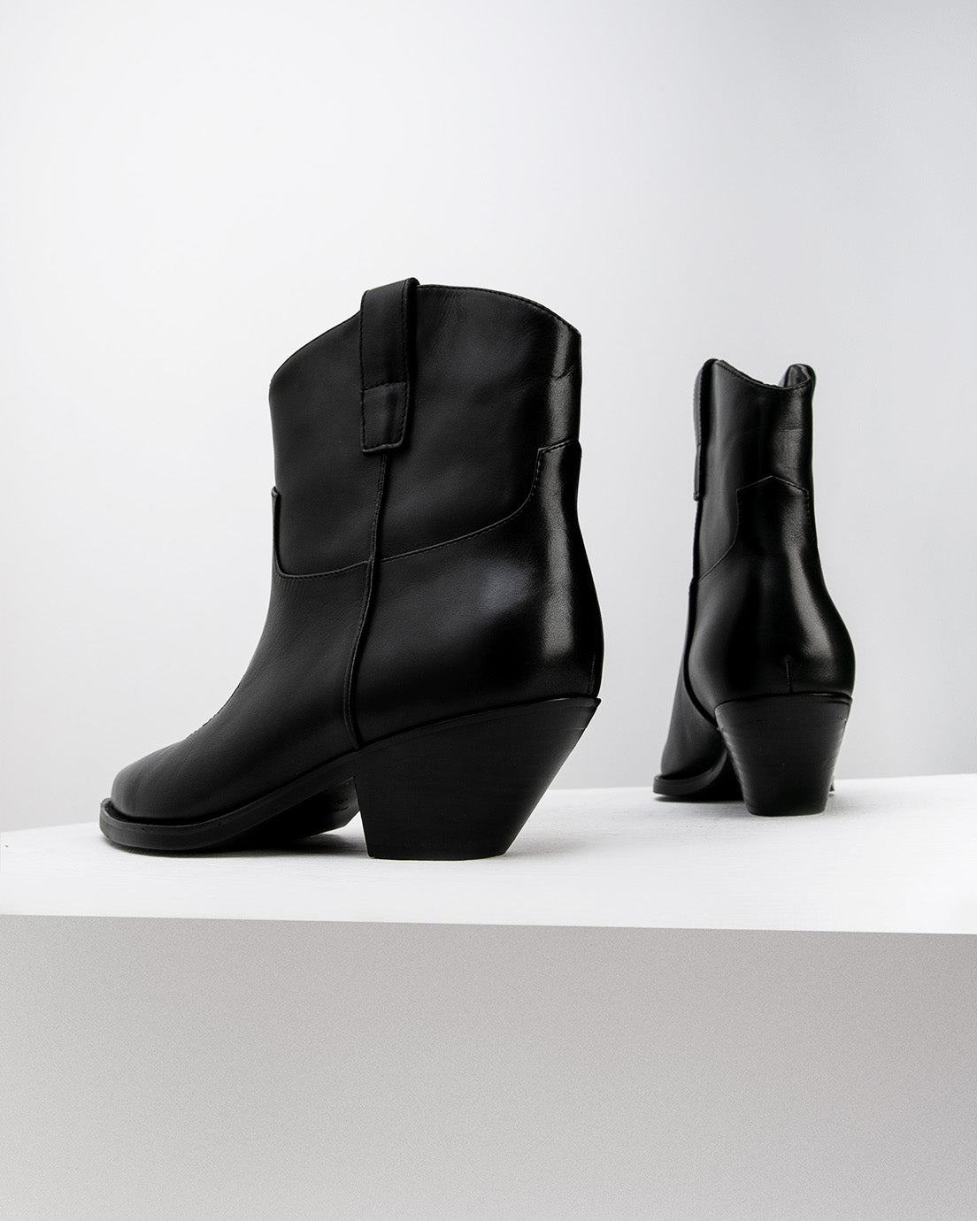 Black Western Boots