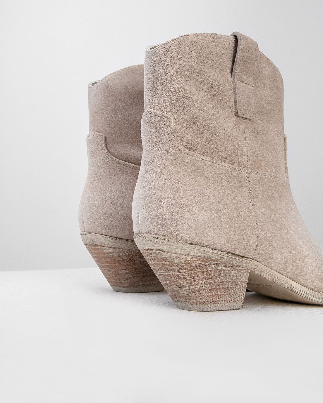Cream Western Boots
