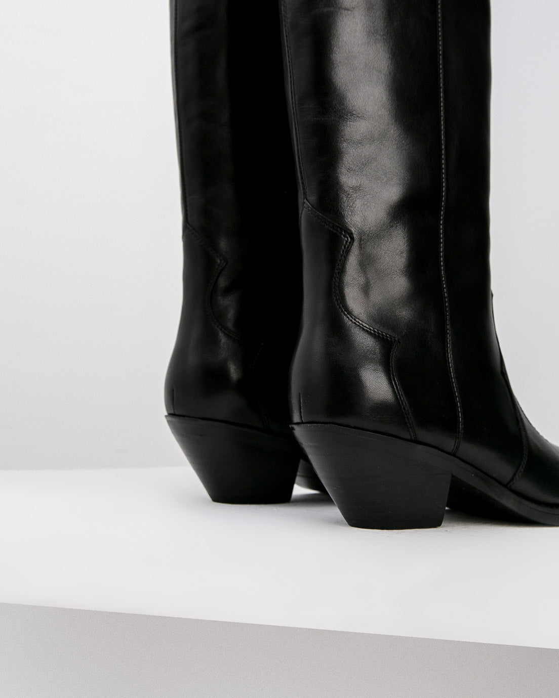 Black Knee Boots