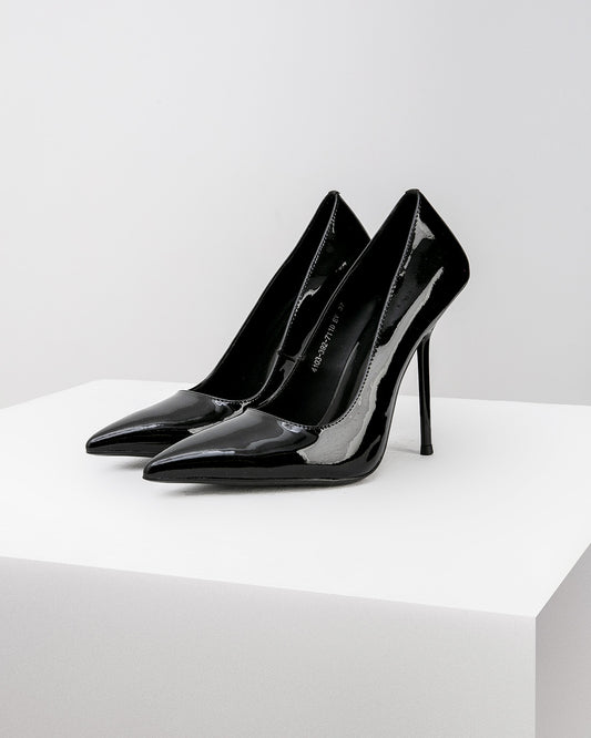 Black Patent Heels
