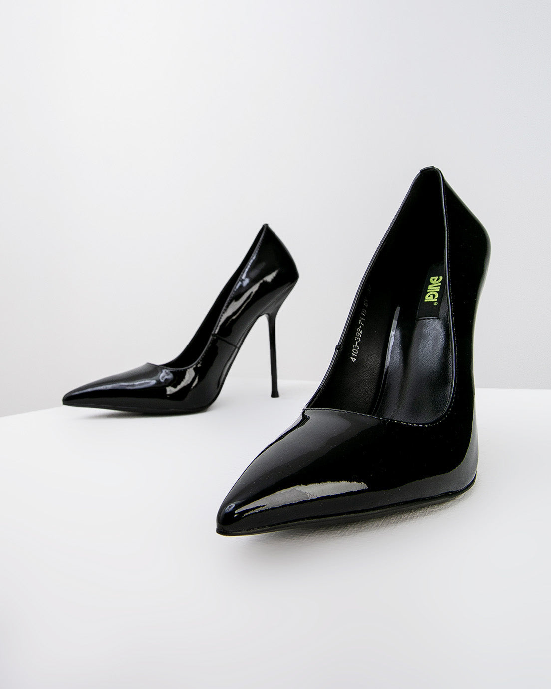 Black Patent Heels