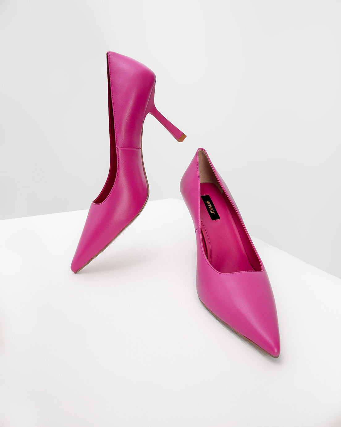 Pink Pointed Heels