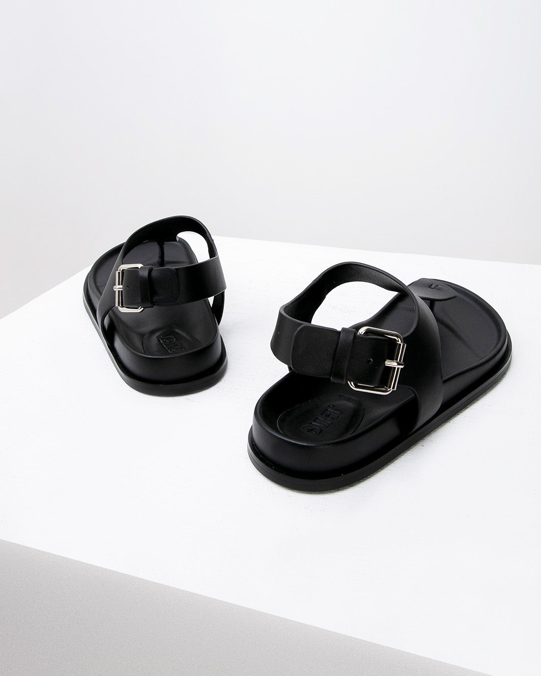 Black Toe Sandals
