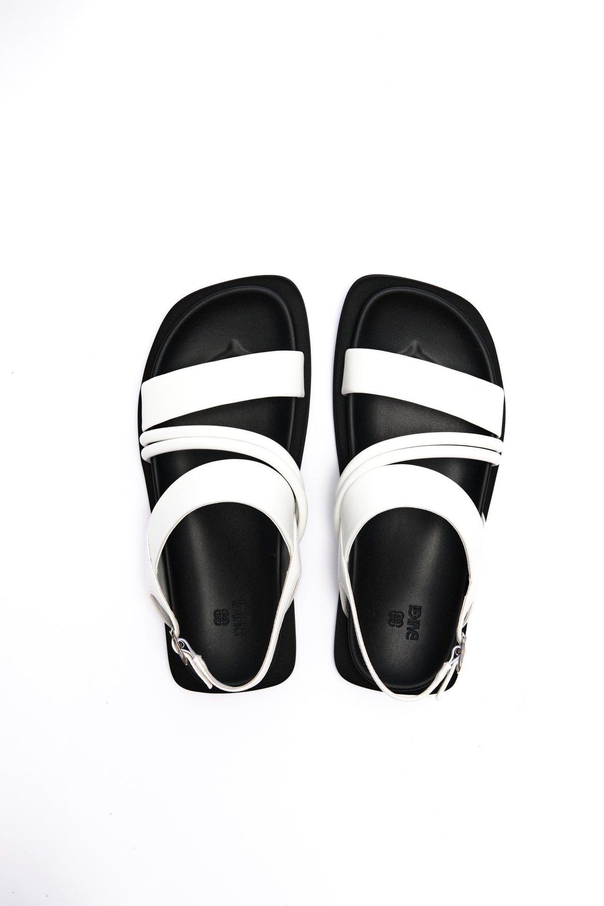 White Minimal Sandals