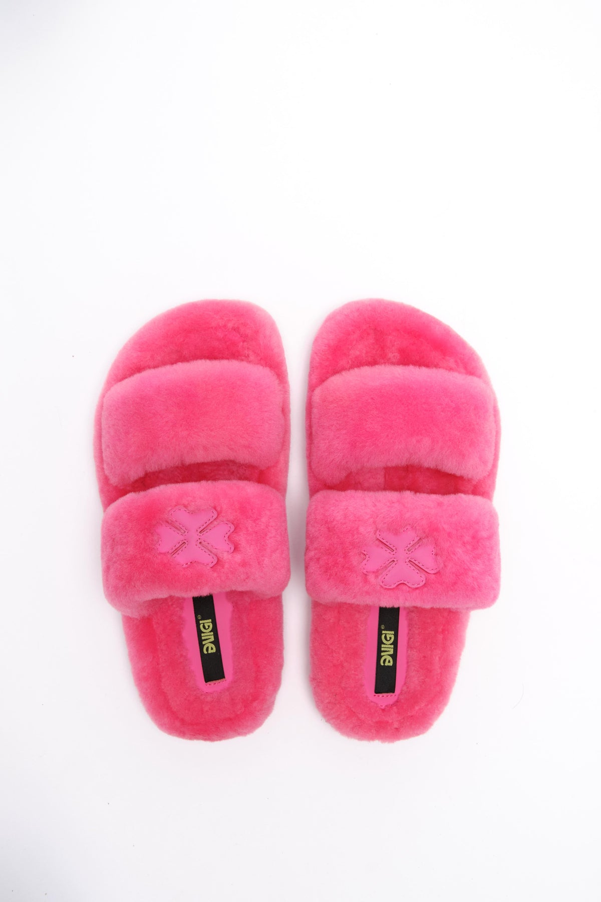 Pink Fur Slippers