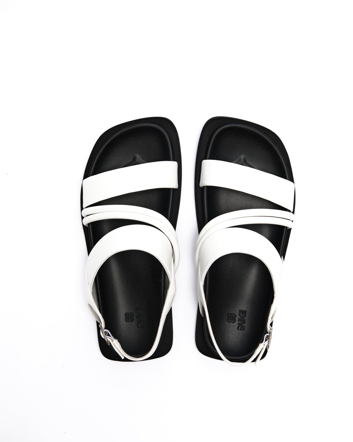 White Minimal Sandals