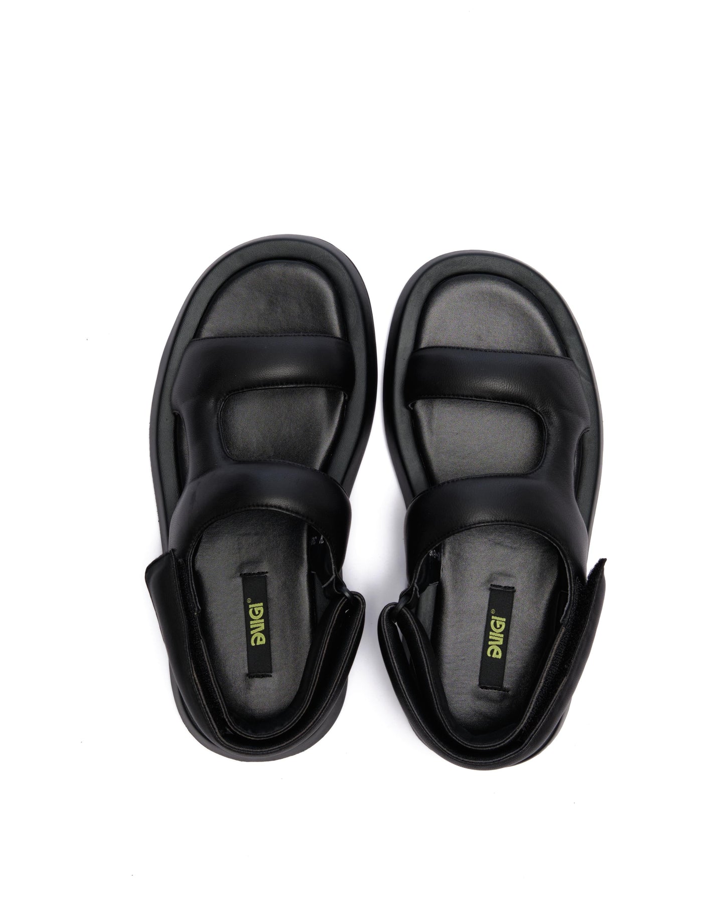 Black Minimal Sandals