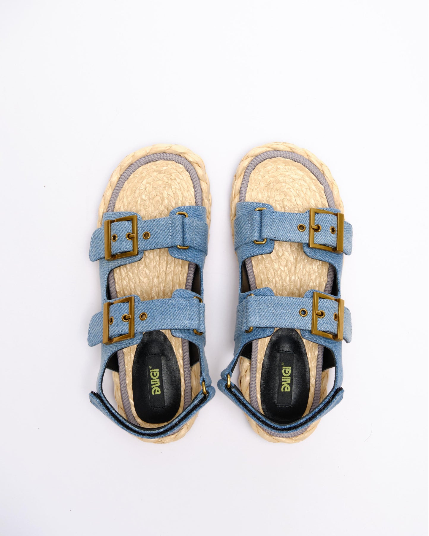 Blue Denim Sandals