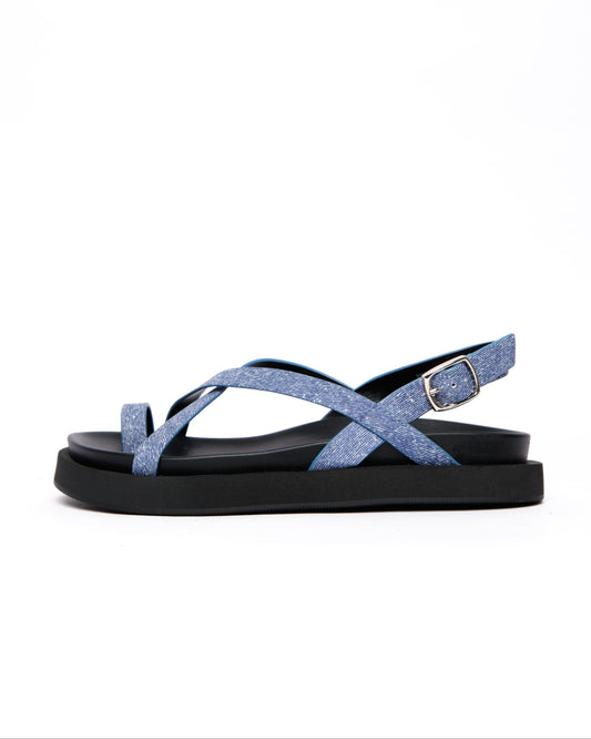 Blue Cross Sandals