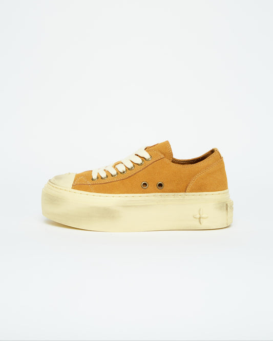 Tan Platform Sneakers