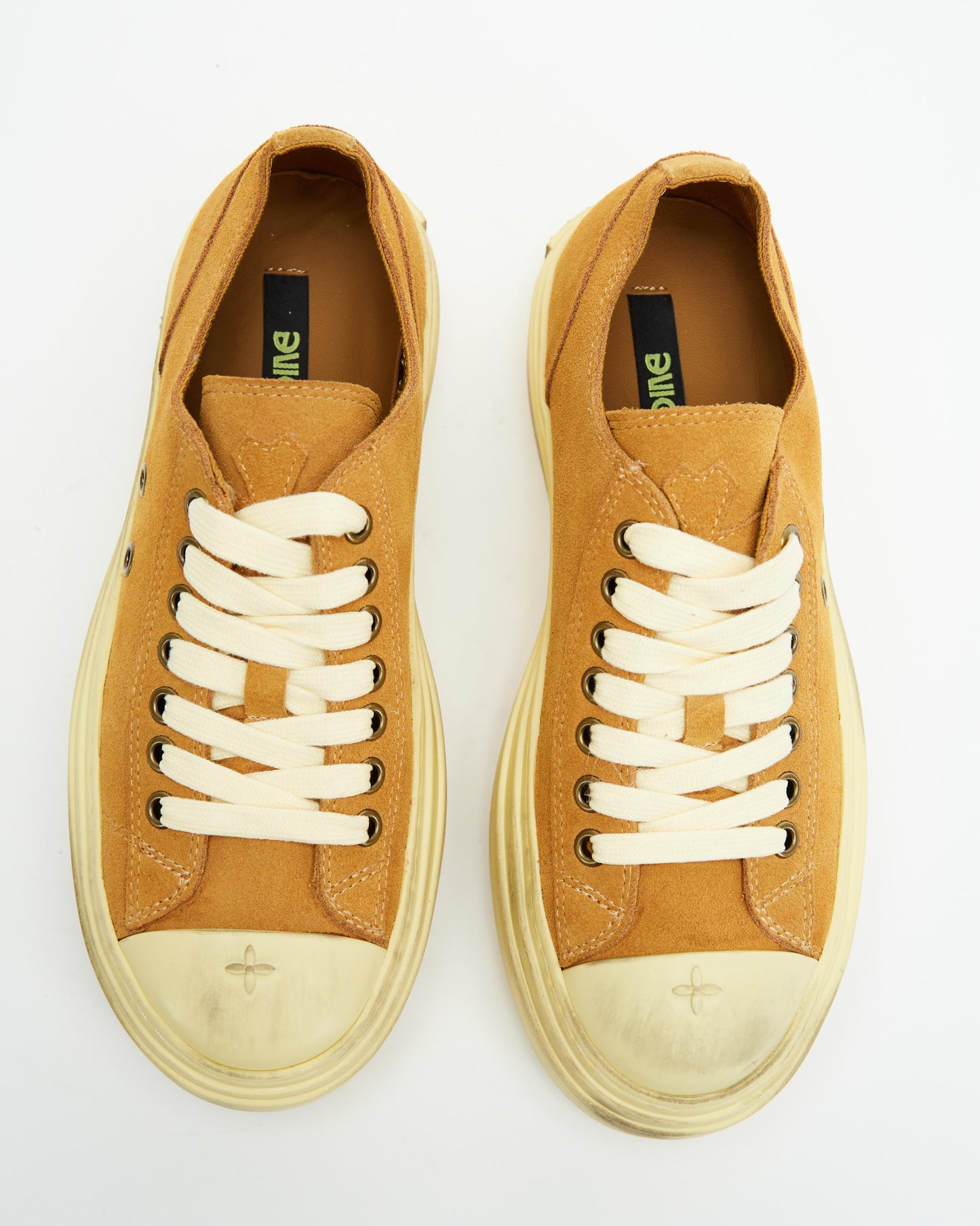 Tan Platform Sneakers