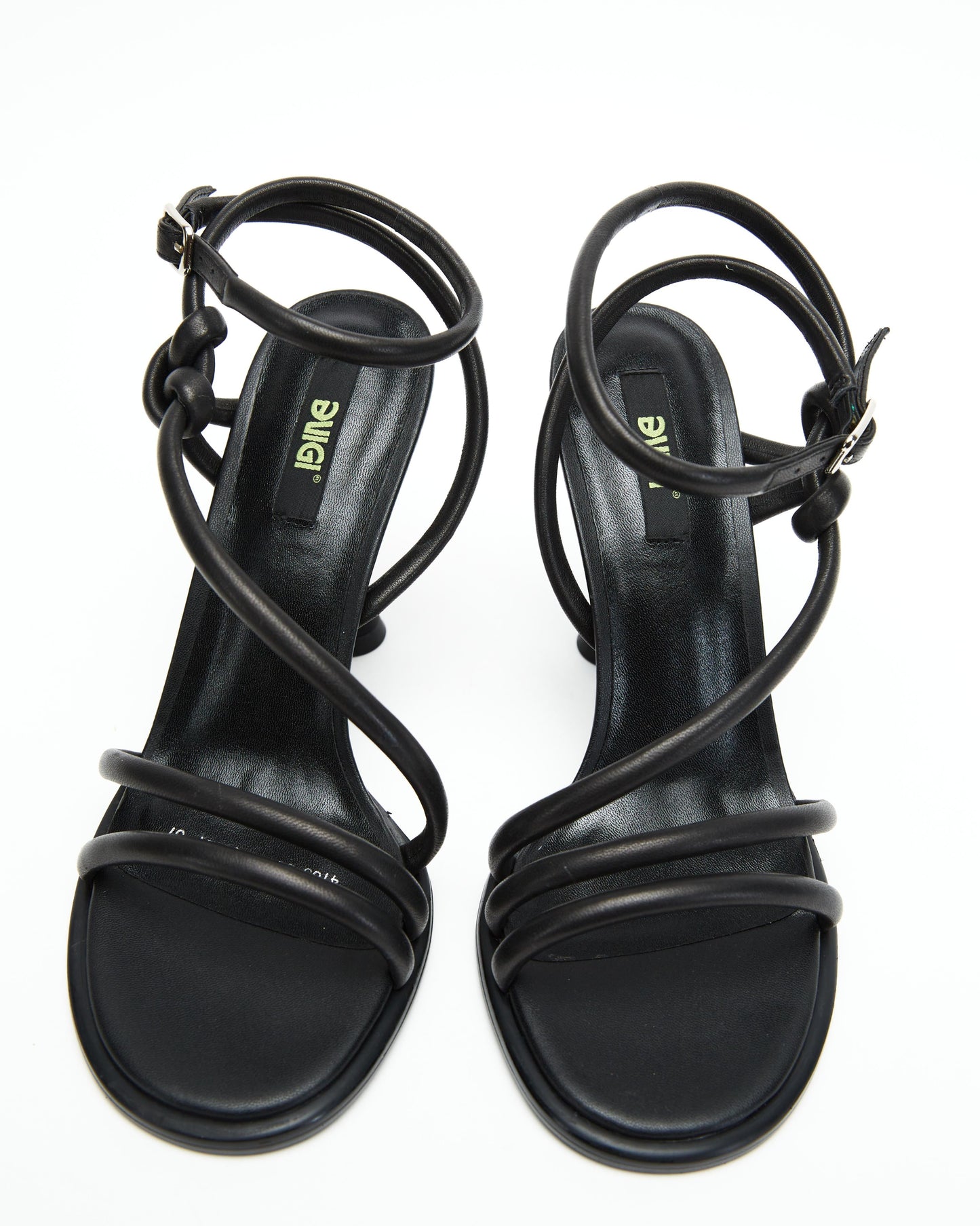 Black Spiral Heels