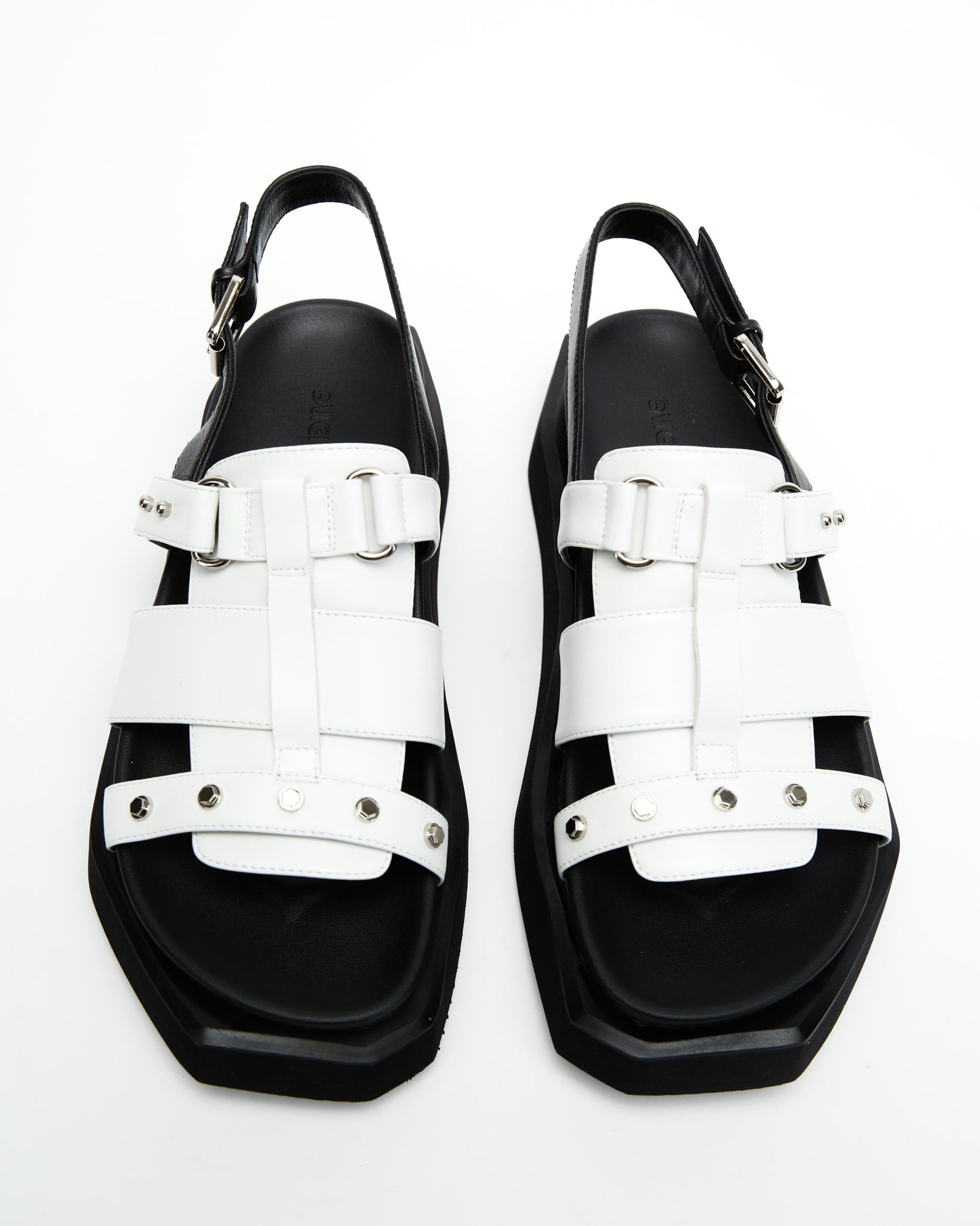 White Strap Sandals