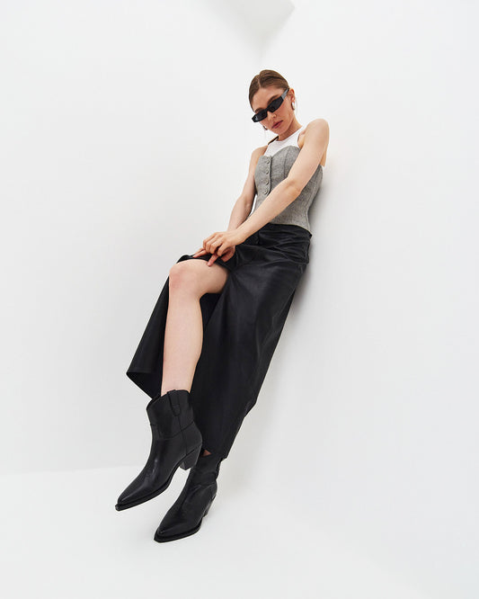 Black Western Boots