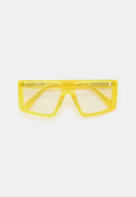 Yellow Shield Sunglasses
