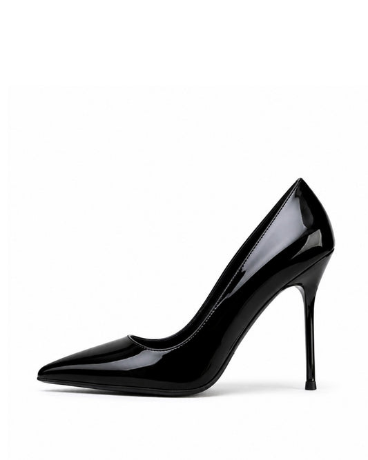 Black Patent Heels