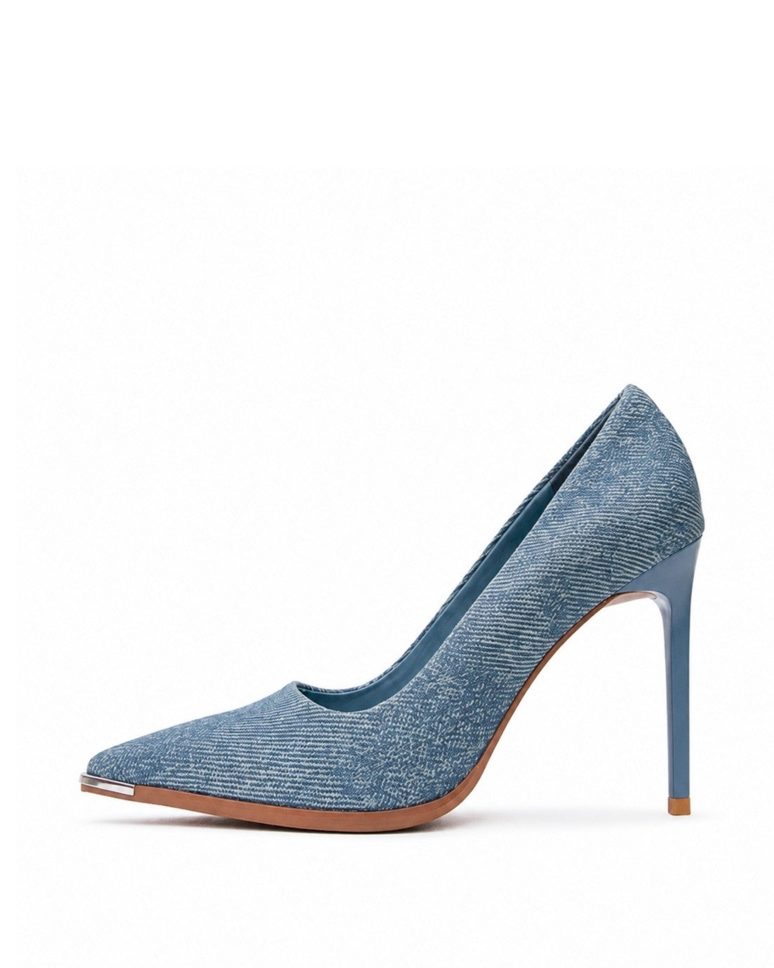 Denim Pointed Heels