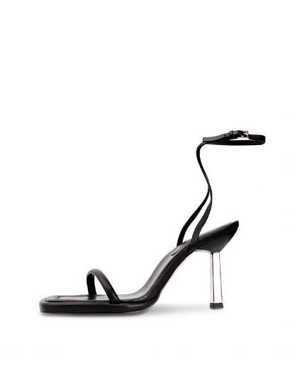 Black Metal Heels