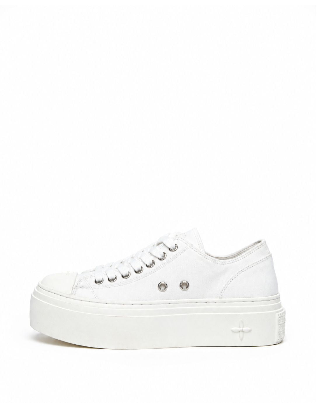 White Platform Sneakers