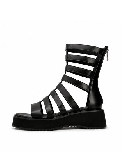 Black Gladiator Boots