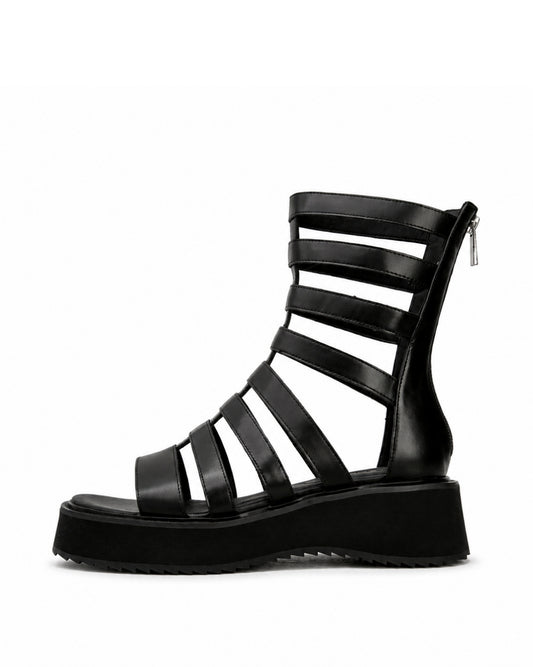 Black Gladiator Boots