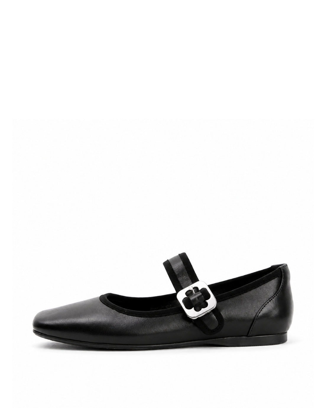 Black Mary Jane Flats