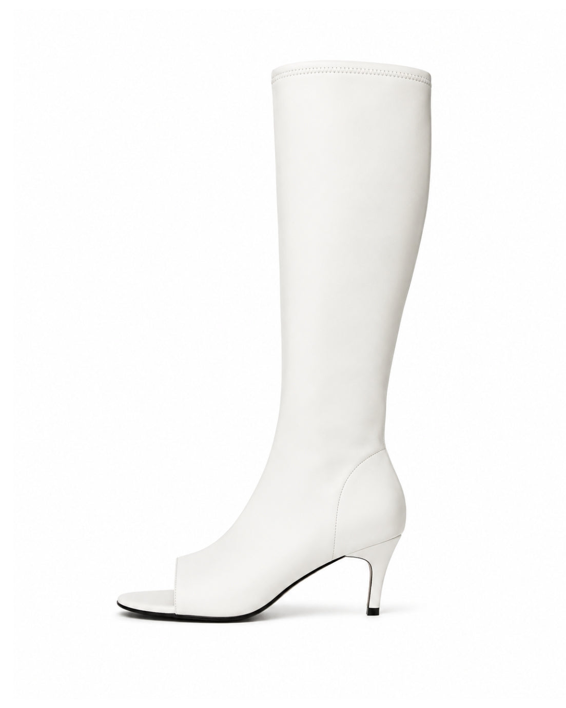 White Heeled Boots