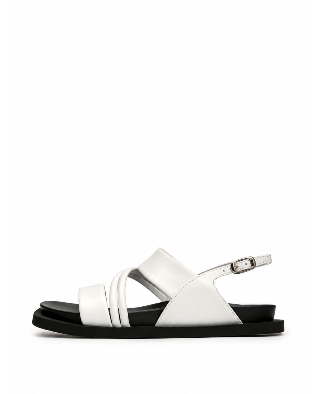 White Minimal Sandals