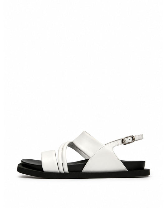 White Minimal Sandals