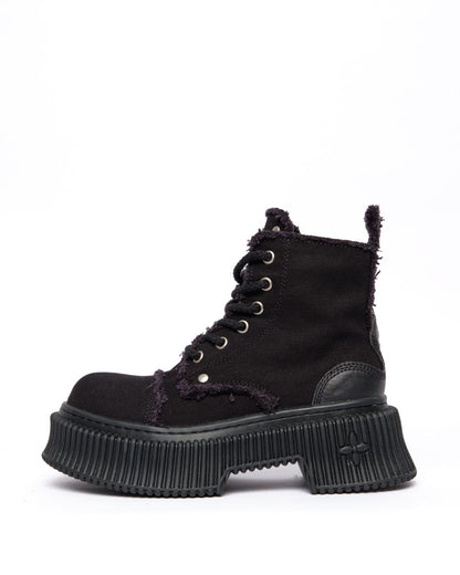 Black Platform Boots