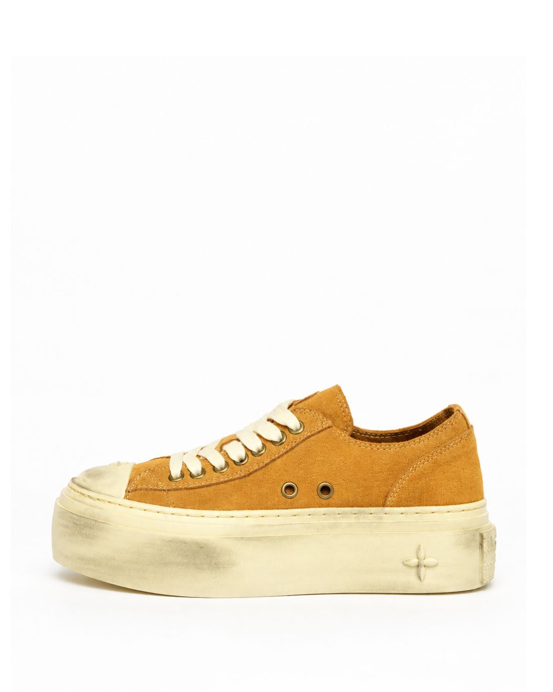 Tan Platform Sneakers