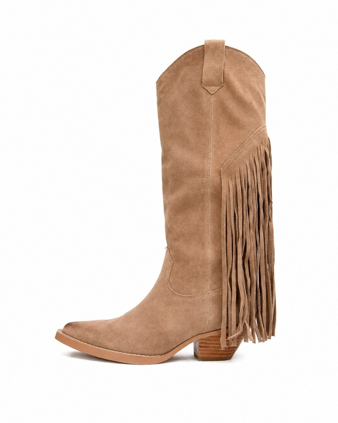 Fringe Suede Boots