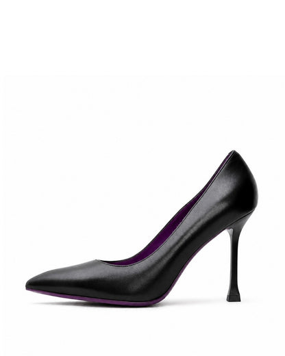 Black Pointed Heels