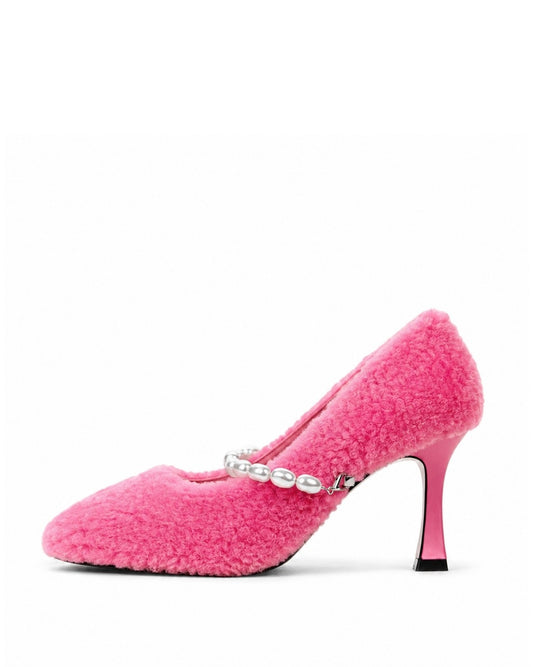 Pink Pearl Heels