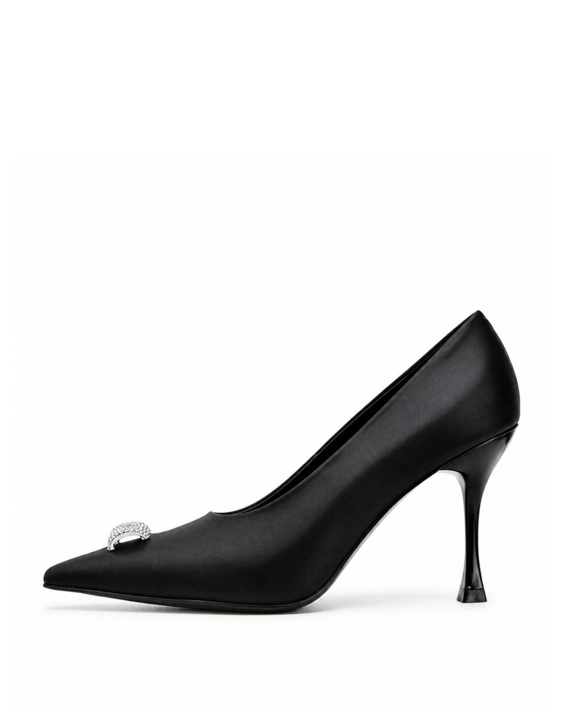 Black Crystal Pumps