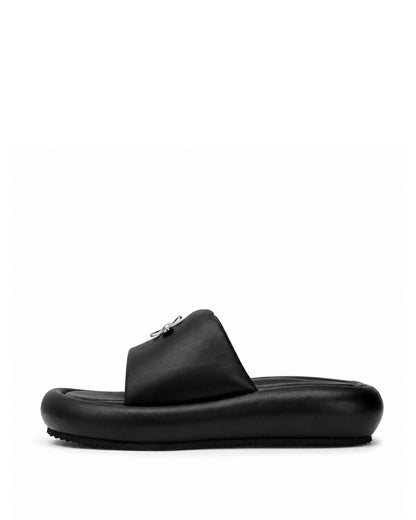 Black Platform Slides