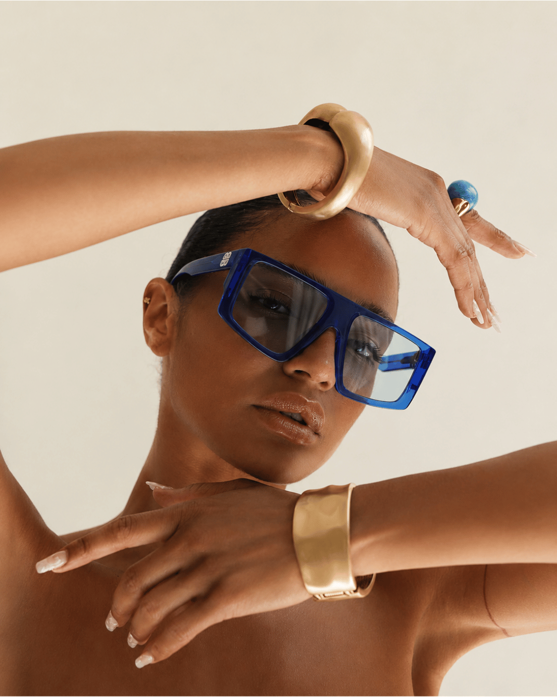 Blue Shield Sunglasses